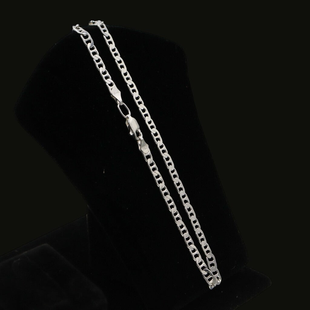 Cadena Guchi Ancla Gruesa de Plata .925