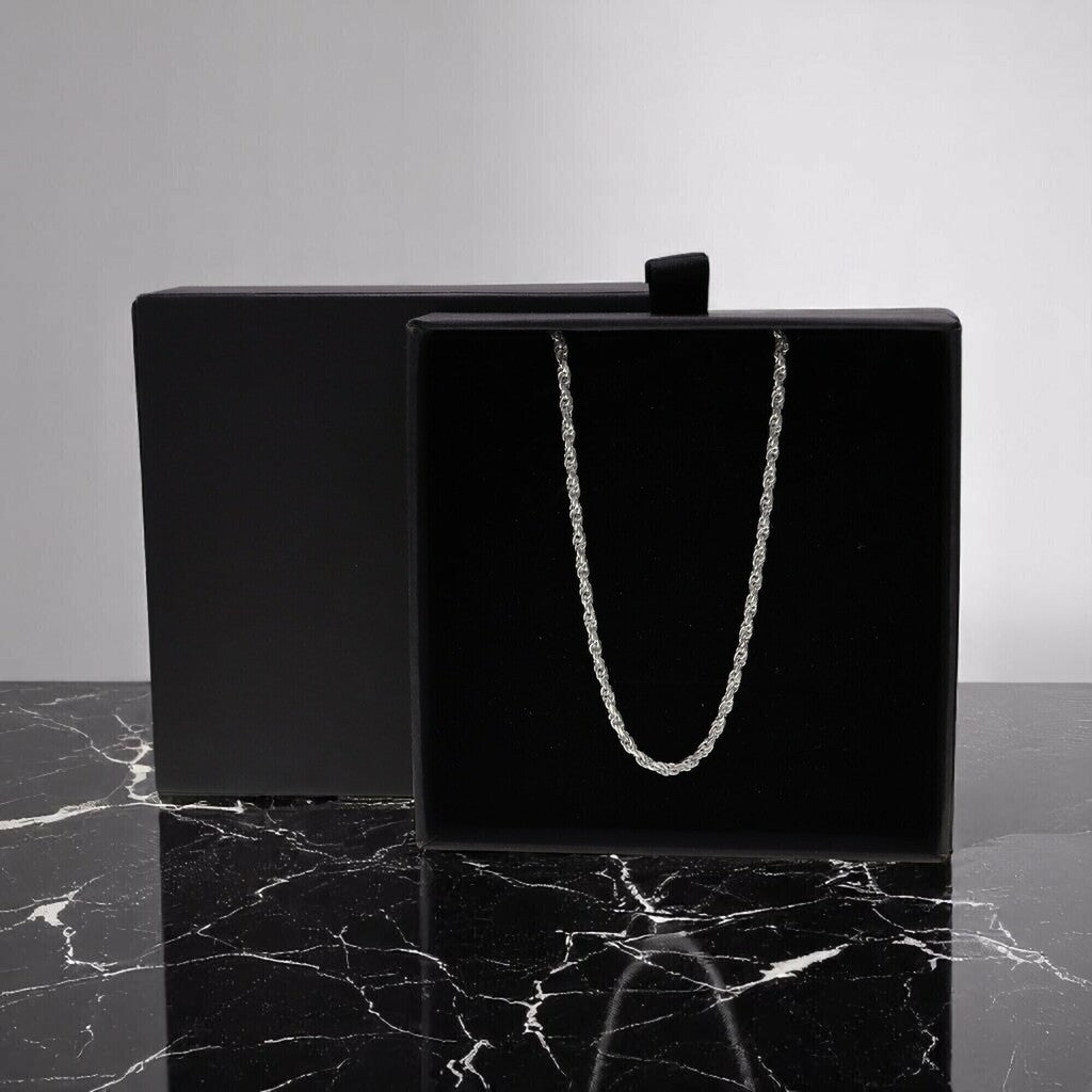 Cadena Torzal de Plata .925