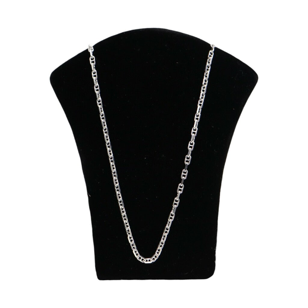 Cadena Guchi Ancla Delgada de Plata .925