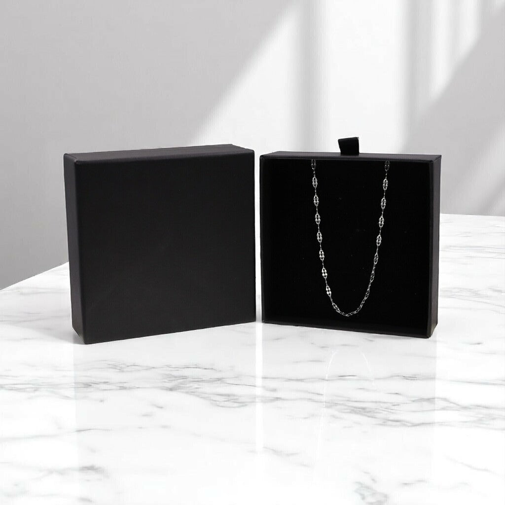 Cadena Gucci Grano de Cafe de Plata .925