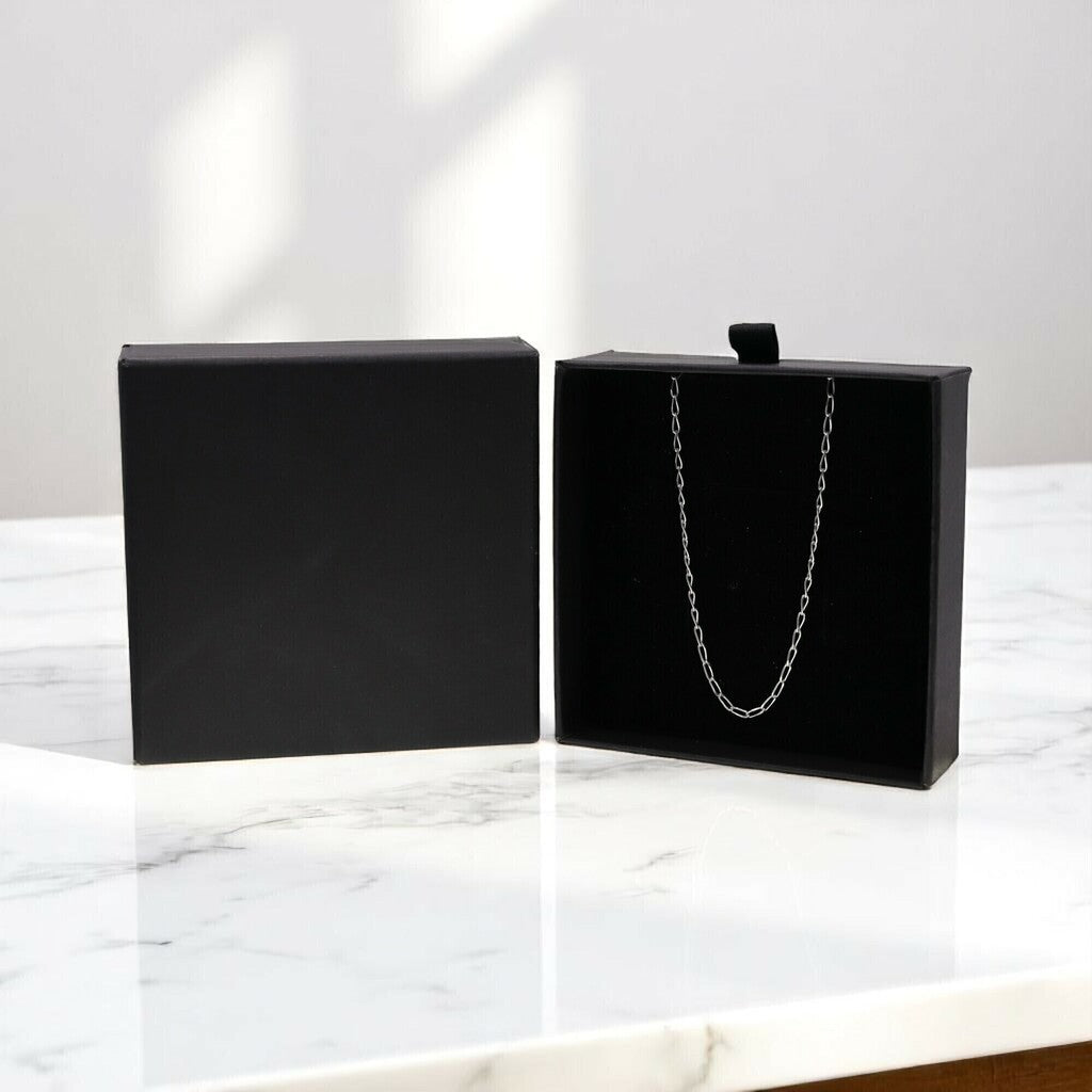 Cadena Tejido Ingles de Plata .925