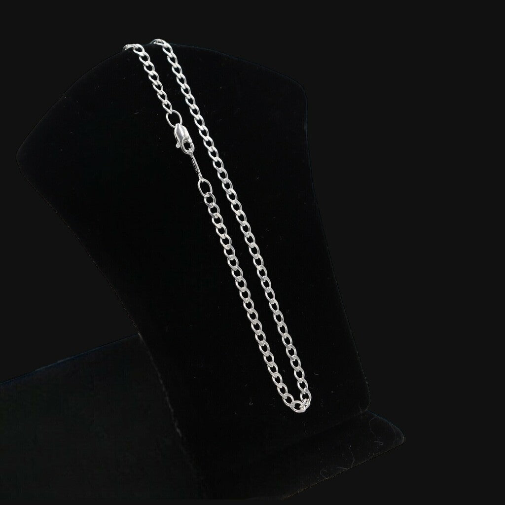 Cadena Cubana de Plata .925