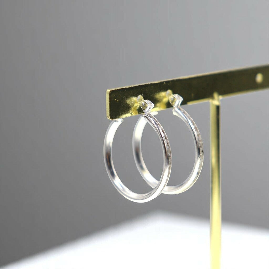 Arracadas Largas Circonia de Plata .925