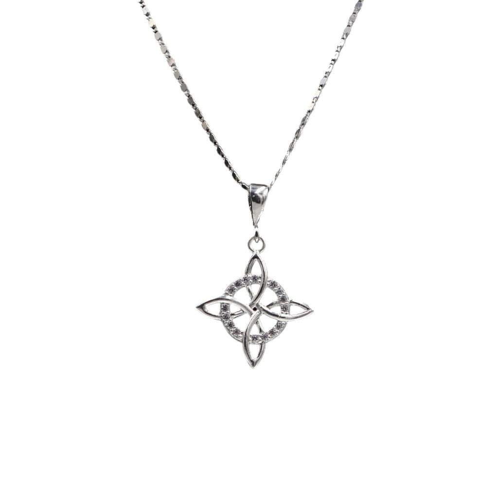 Juego de Nudo De Bruja de Plata .925