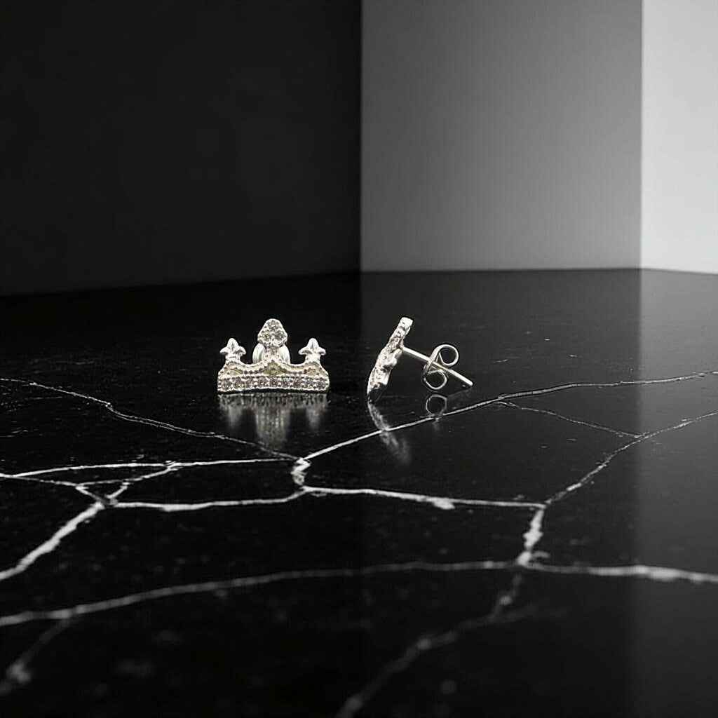 Juego de Corona de Plata .925