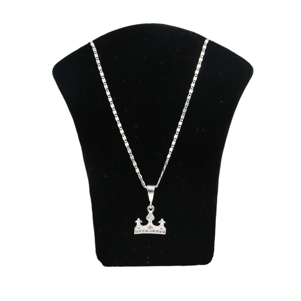 Juego de Corona de Plata .925