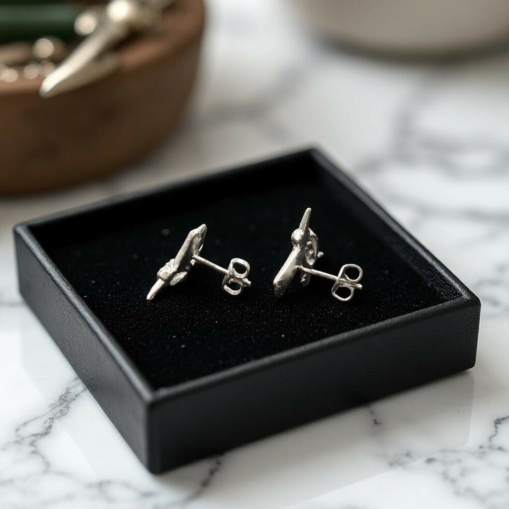 Juego de Colibri de Plata .925