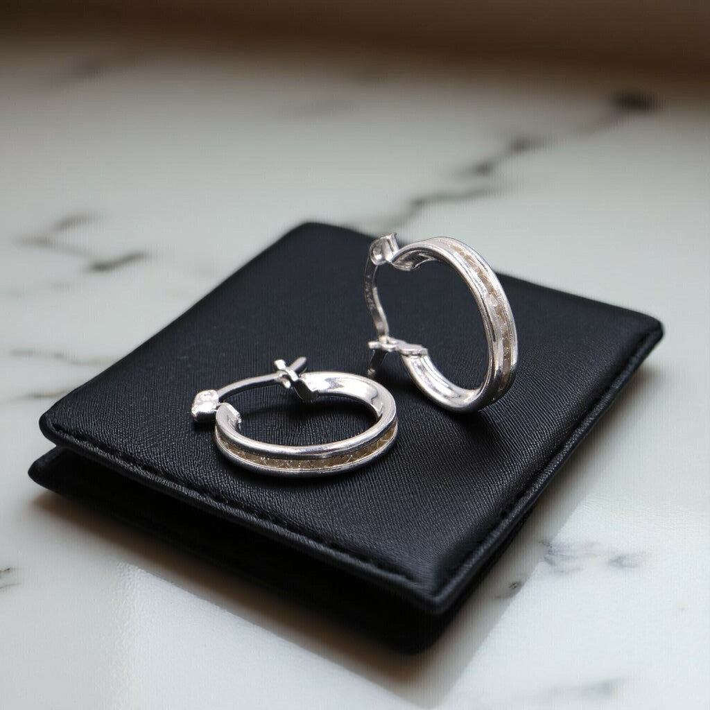 Arracadas Circonia de Plata .925