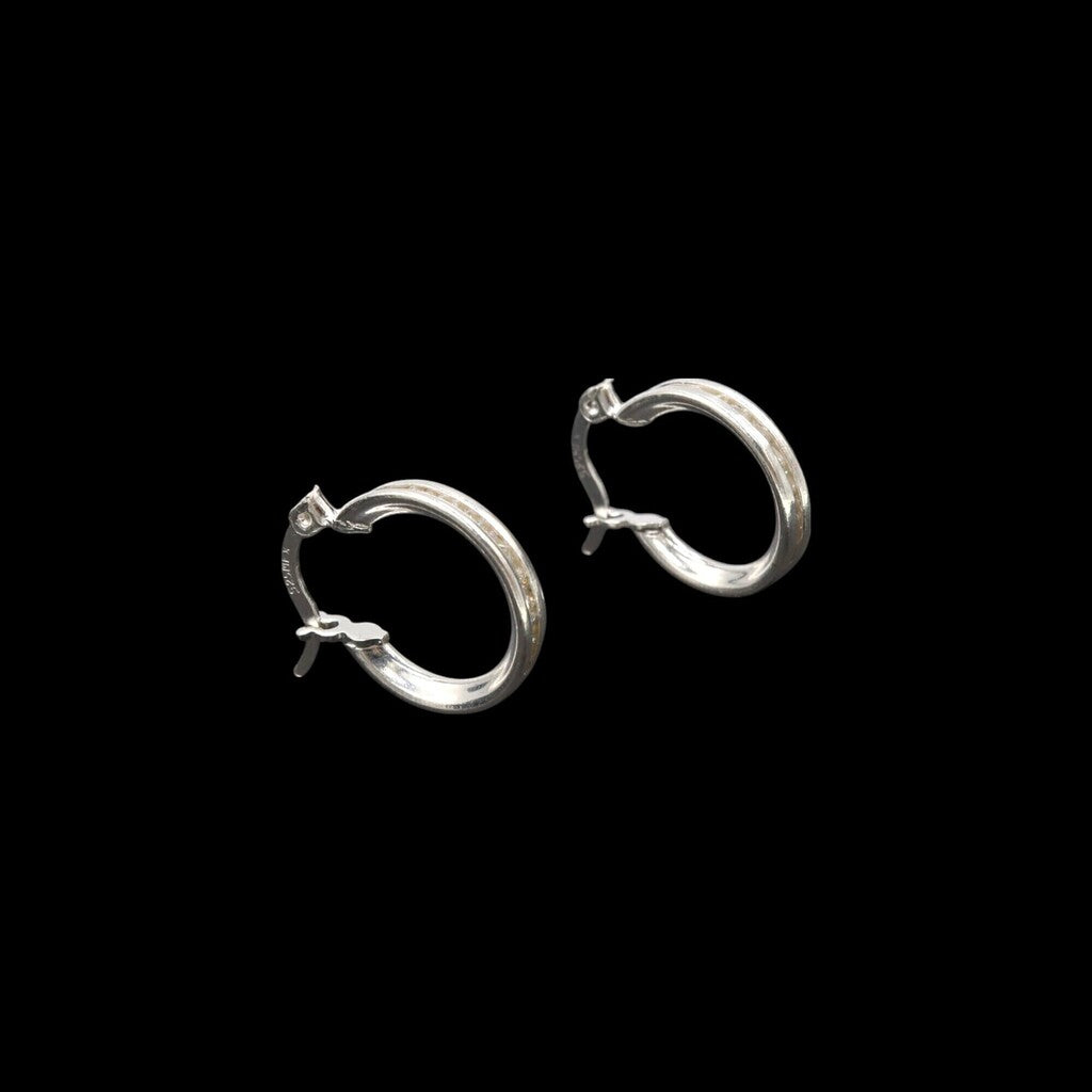 Arracadas Circonia de Plata .925