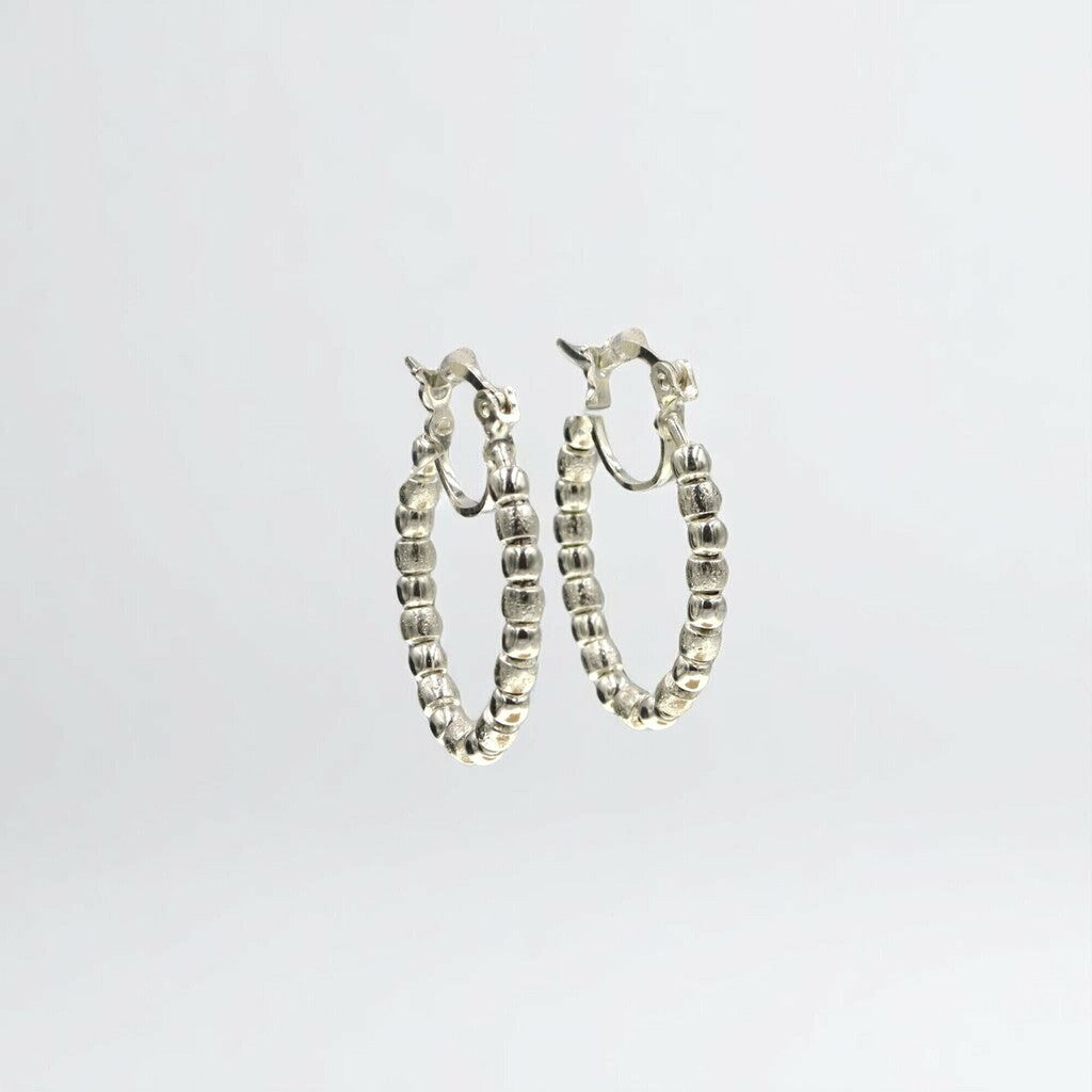 Arracadas Bolitas de Plata .925