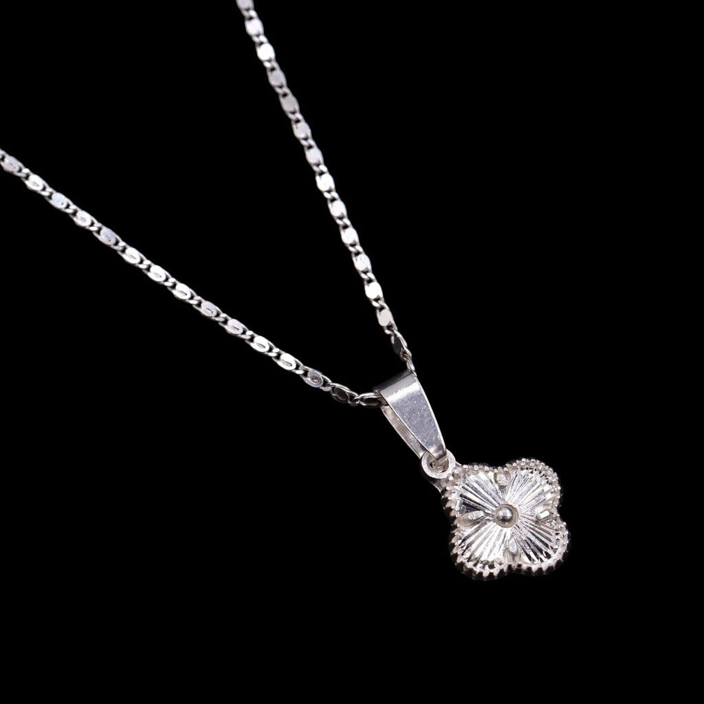 Juego de Trebol de Plata .925