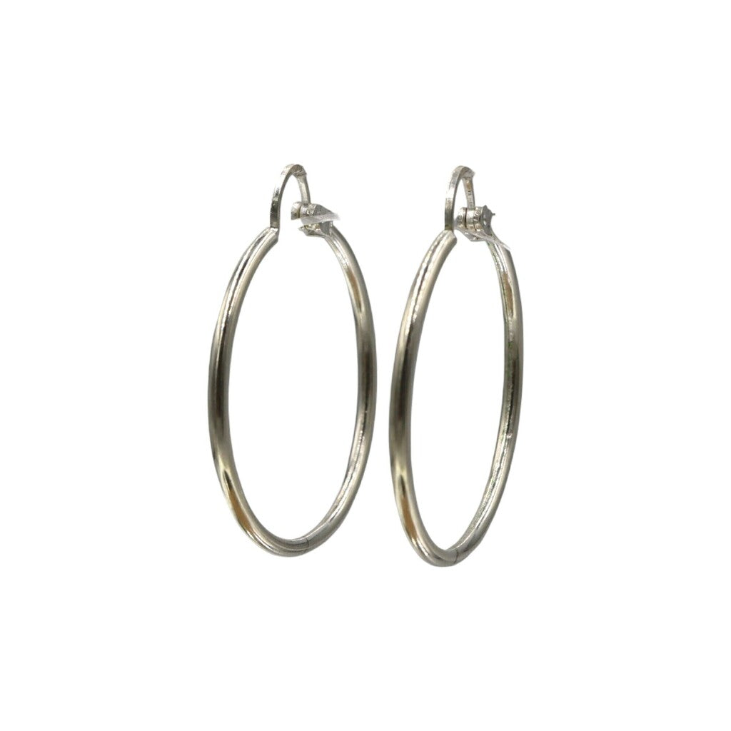 Arracadas Chica Lisa de Plata .925