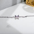 Pulso De Plata .925 Estilo Mariposa 18 cm