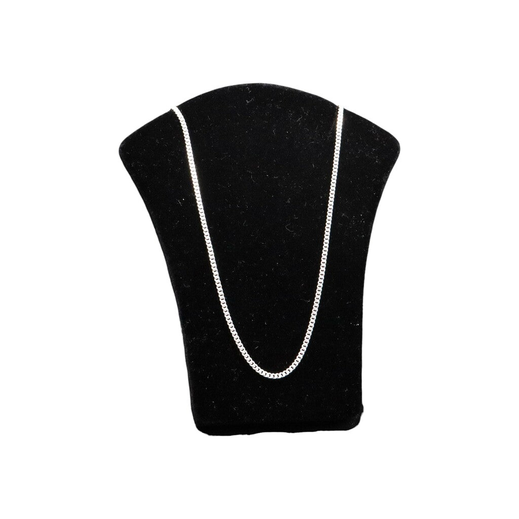 Cadena Cubana Mini de Plata .925 45 cm