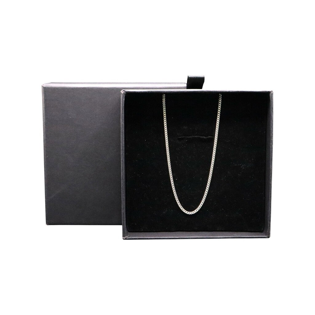 Cadena Cubana Mini de Plata .925 45 cm