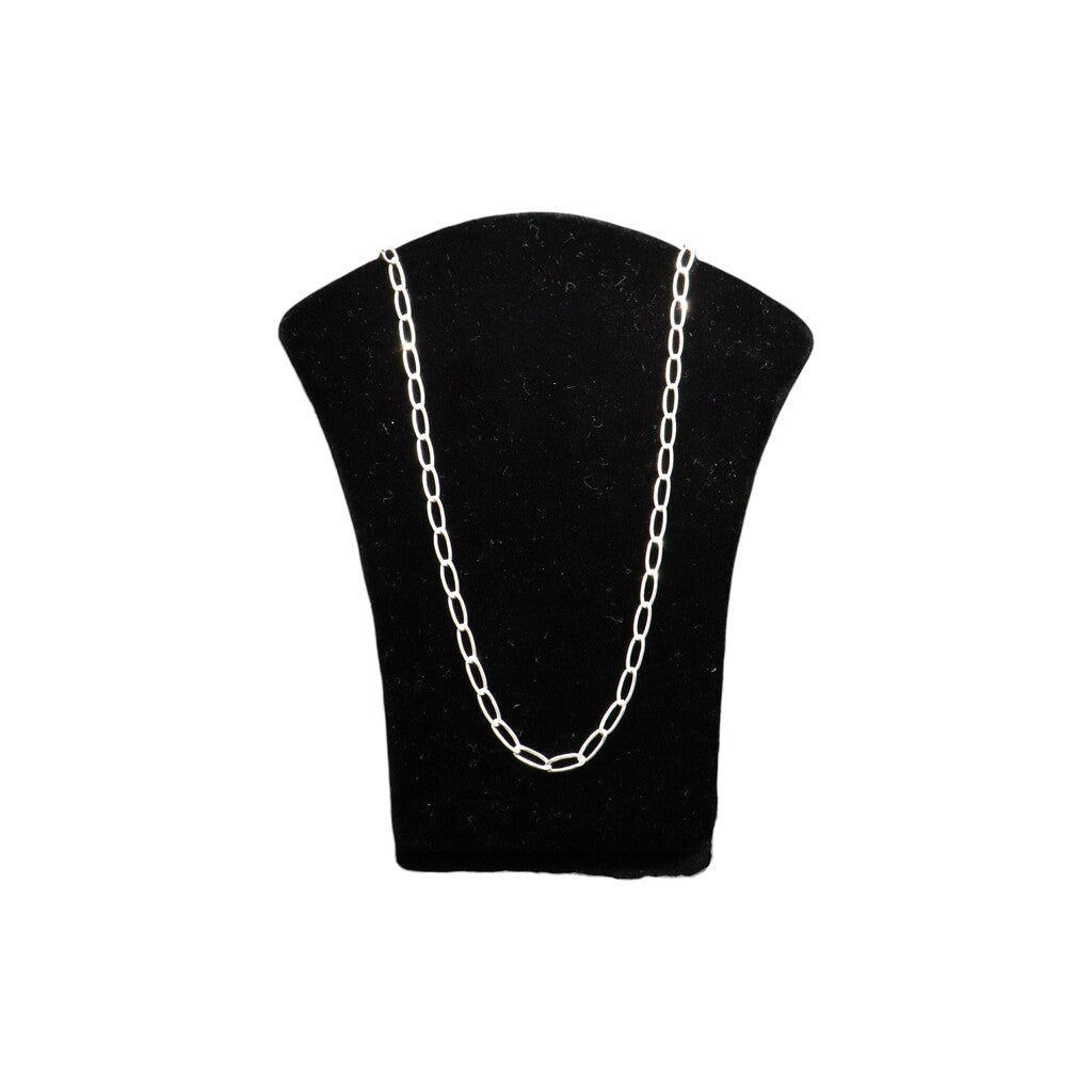 Cadena Tejido Inglés de Plata .925 60 cm