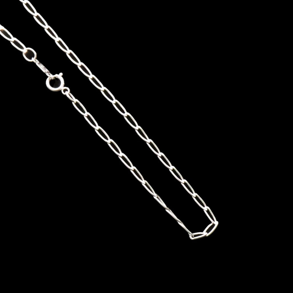 Cadena Tejido Inglés de Plata .925 60 cm