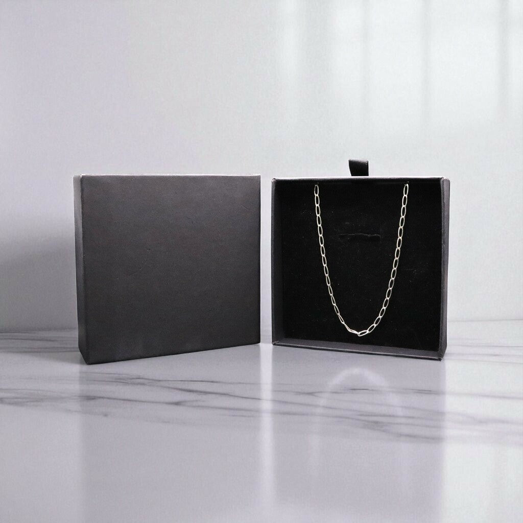 Cadena Tejido Inglés de Plata .925 60 cm