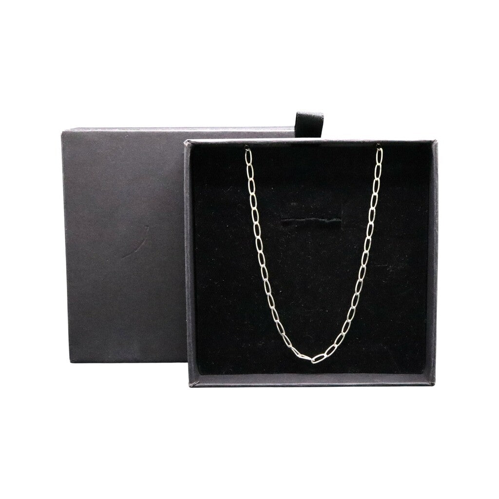 Cadena Tejido Inglés de Plata .925 60 cm