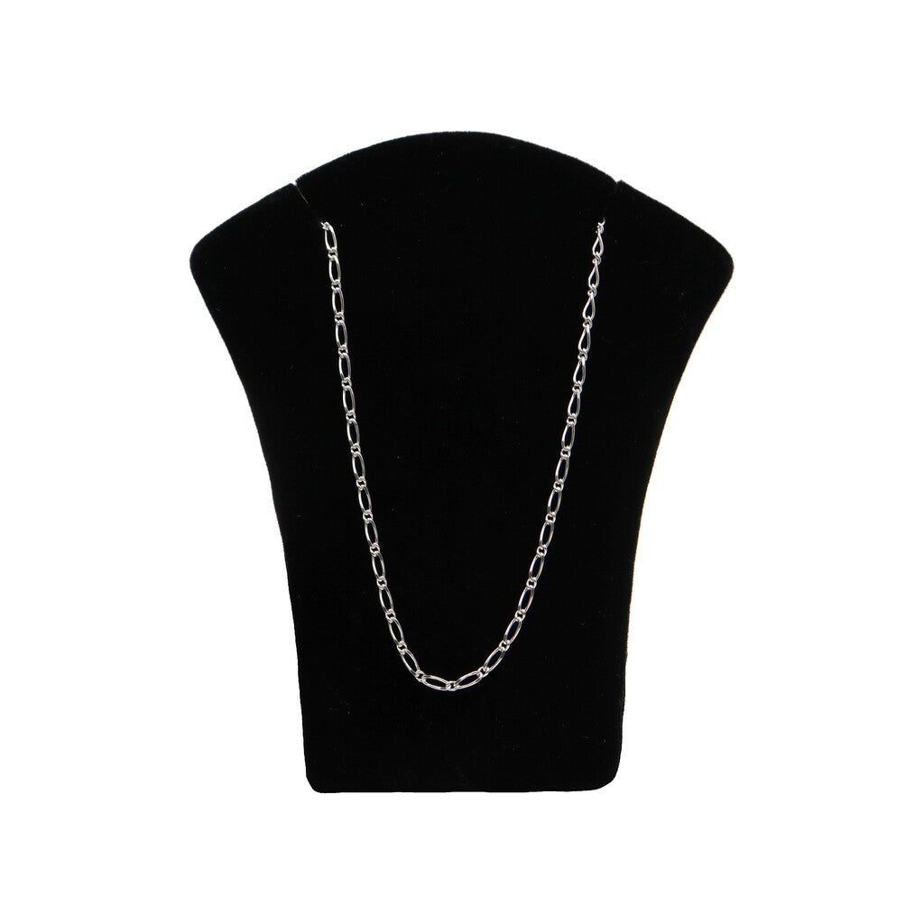 Cadena Cartier 1x1 de Plata .925 60 cm