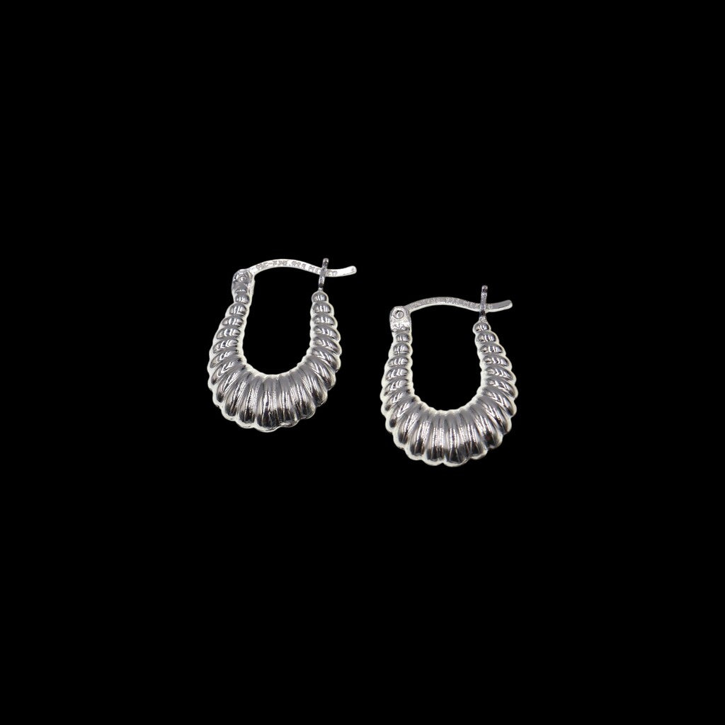 Arracadas De Canasta de Plata .925