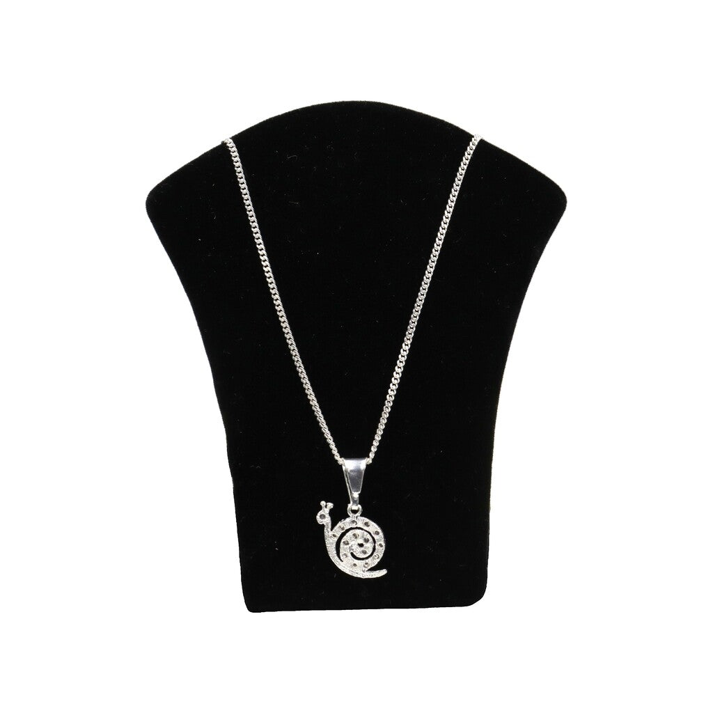 Dije De Caracol + Cadena en Plata .925