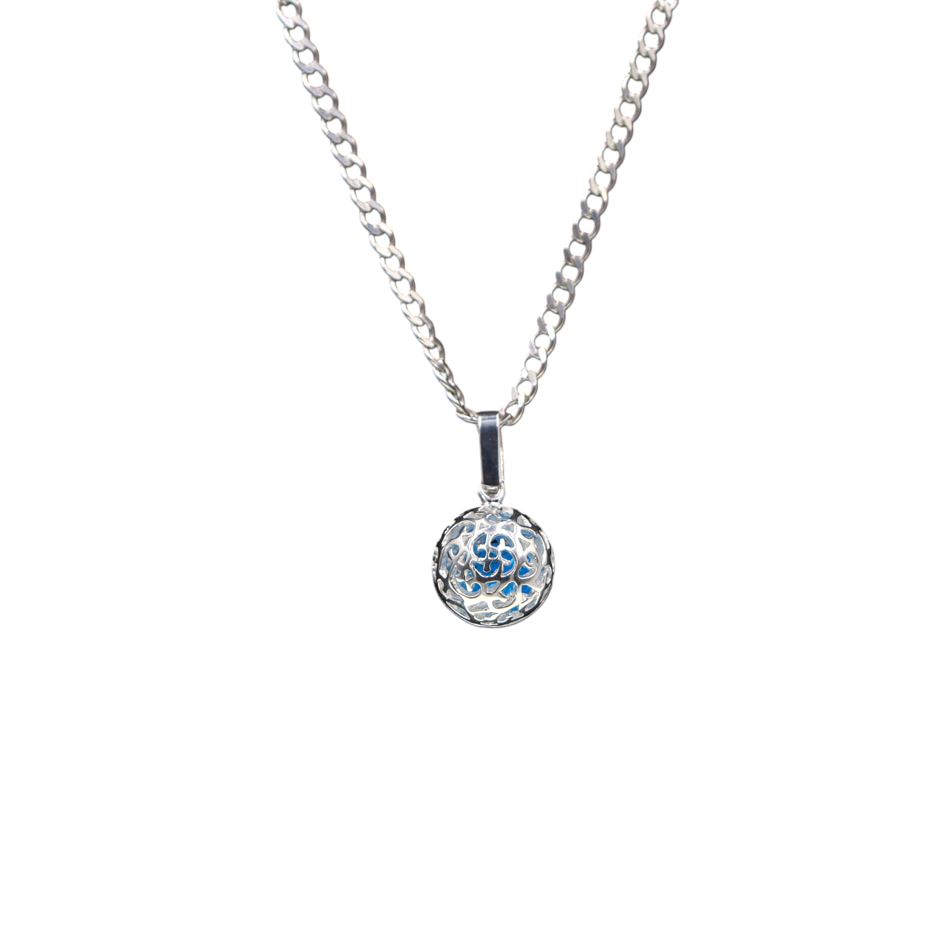 Dije De Llamador De Angel Azul