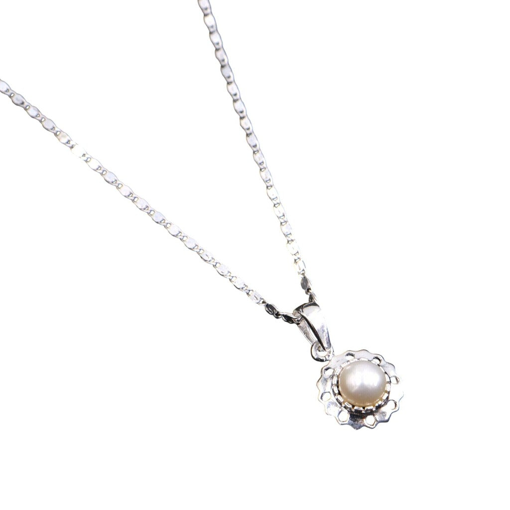 Juego de Perla de Plata .925