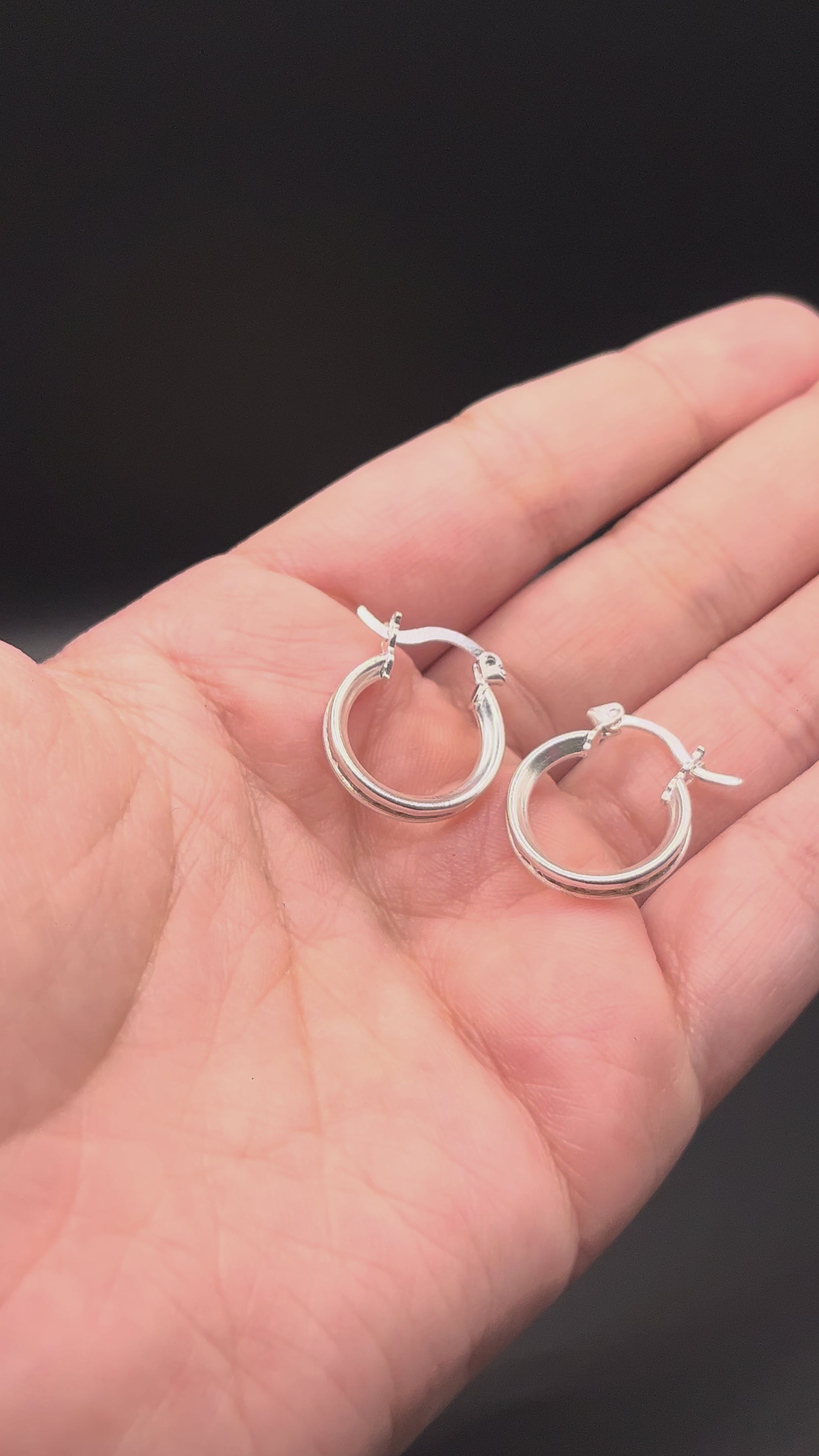 Arracadas Circonia de Plata .925