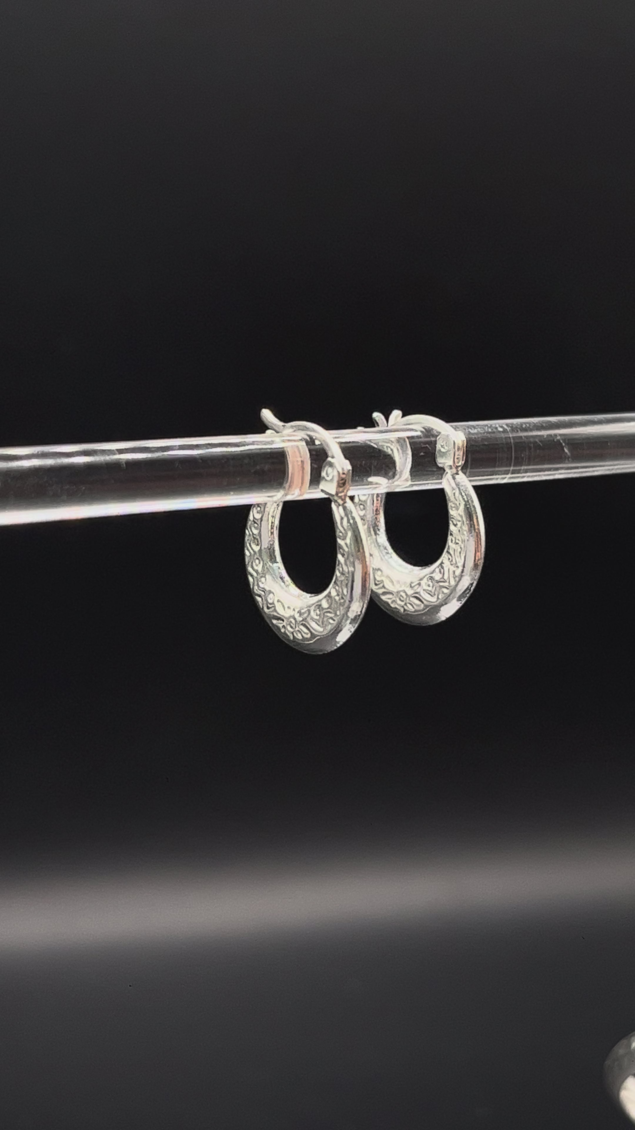 Arracadas Lineas y Sol de Plata .925