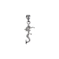 Dije De Sirena + Cadena En Plata .925