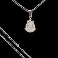 Dije Escudo Chivas + Cadena en Plata .925
