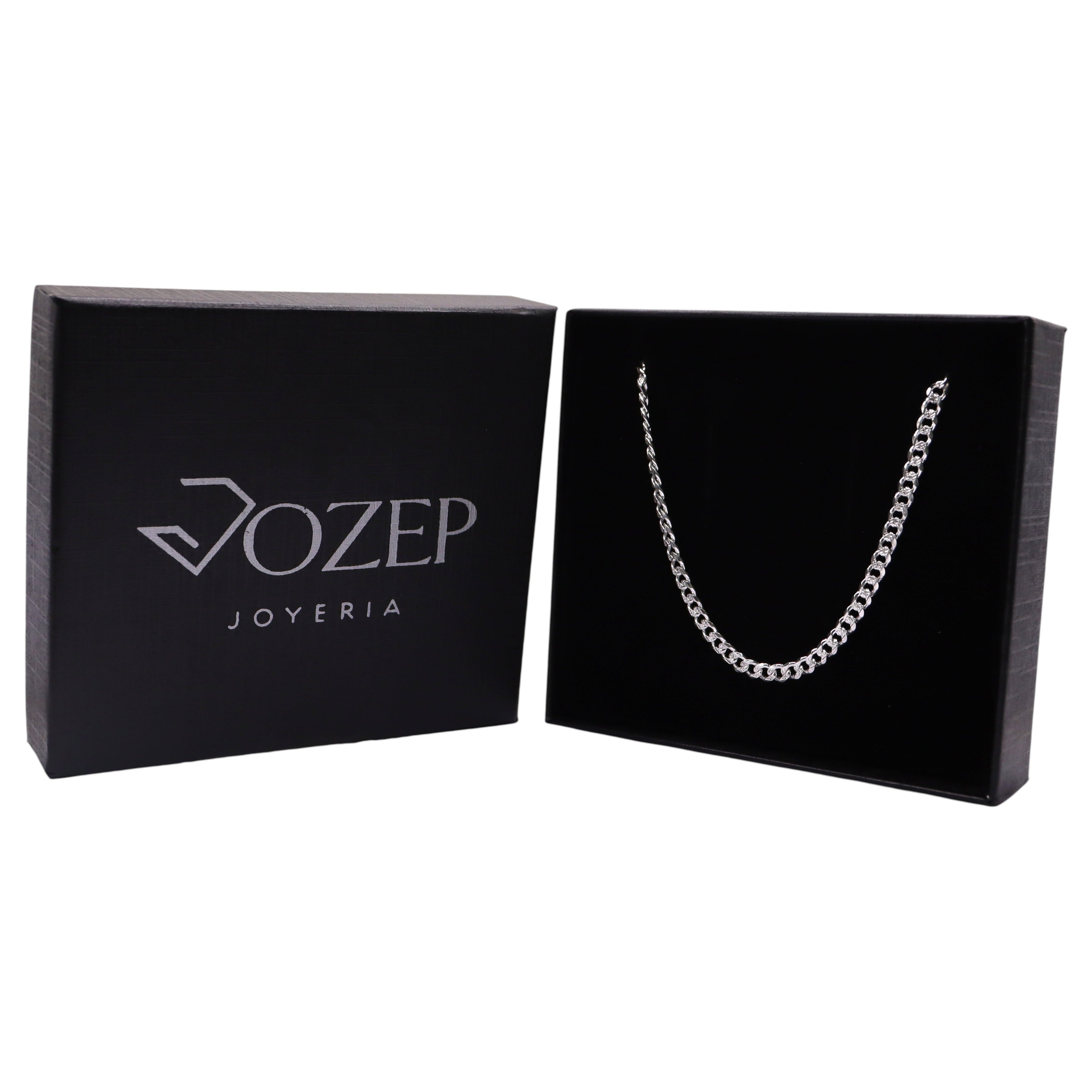 Cadena Cubana Plata 925  60 y 70 Cm  Jozep Joyería