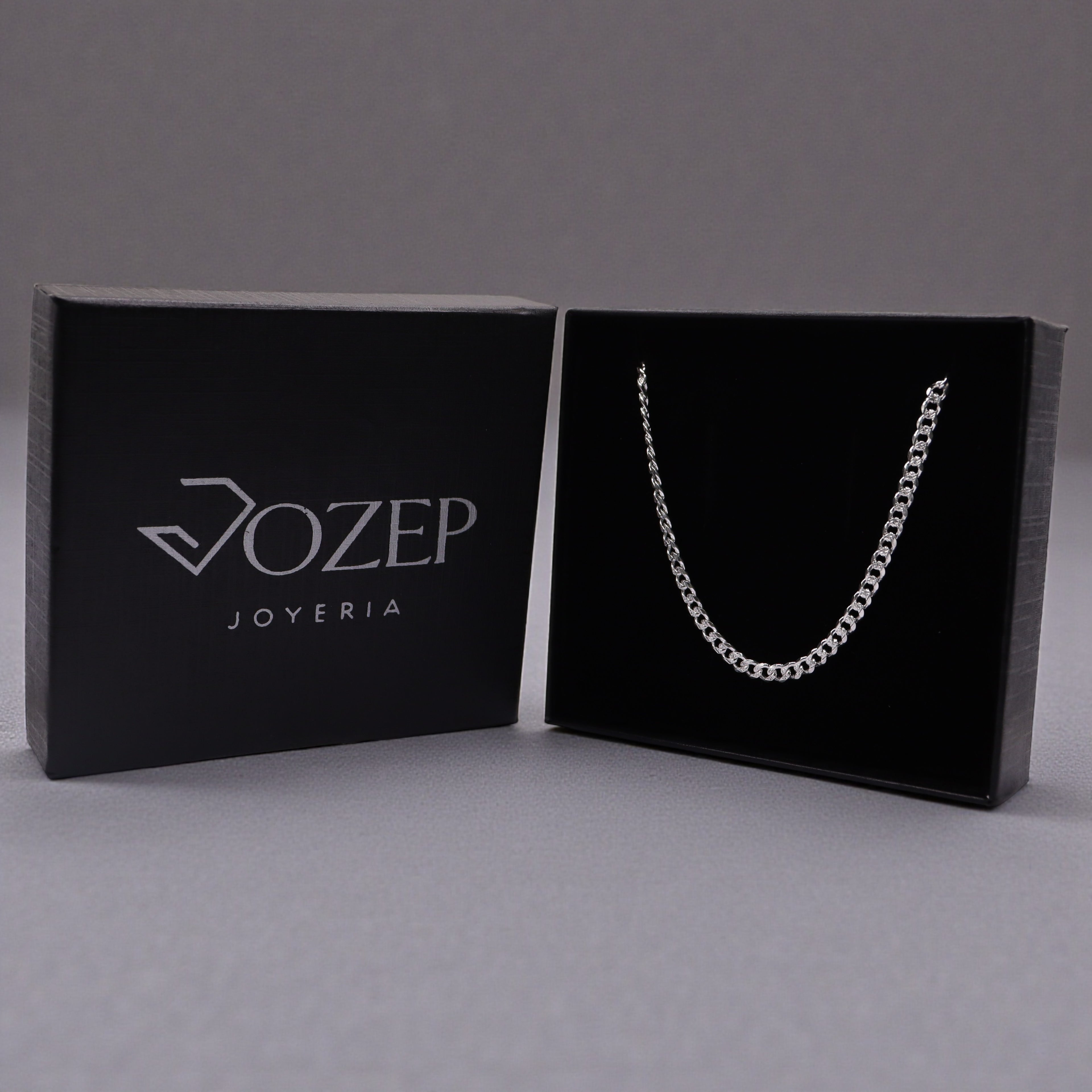 Cadena Cubana Plata 925  60 y 70 Cm  Jozep Joyería