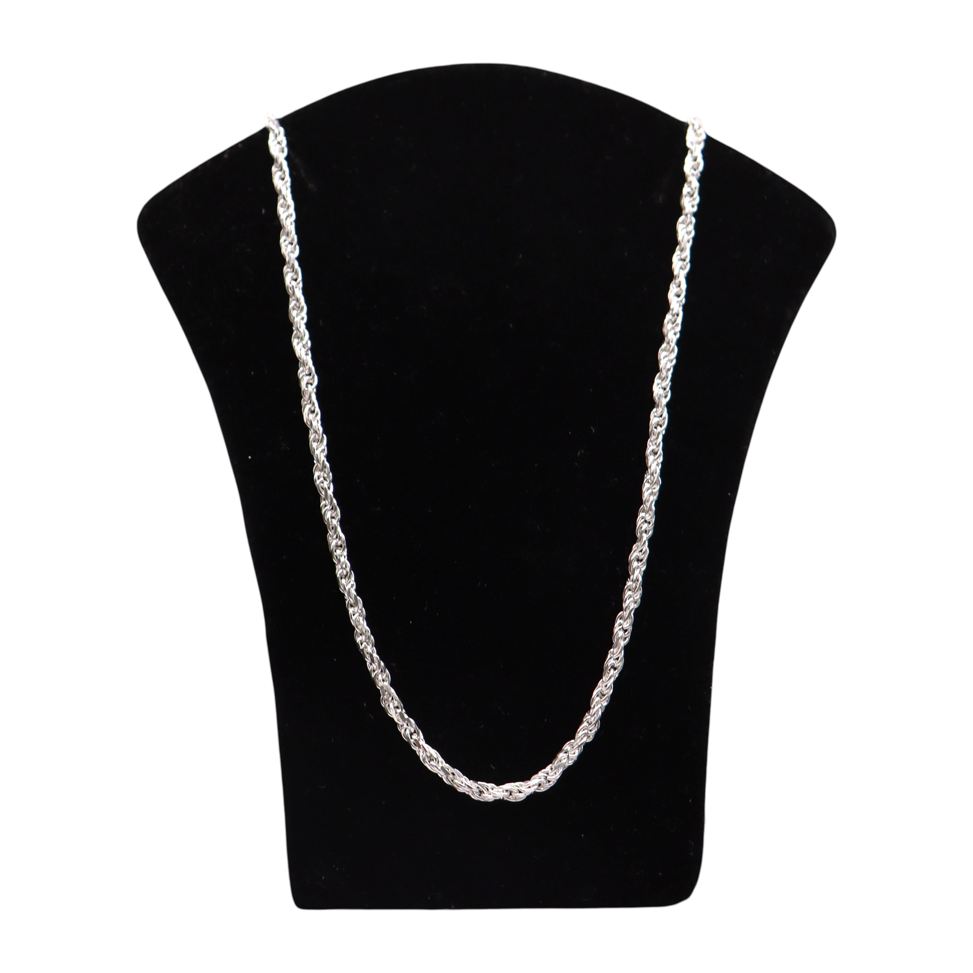 Cadena Torzal Plata 925  Jozep Joyería 50 y 70 cm