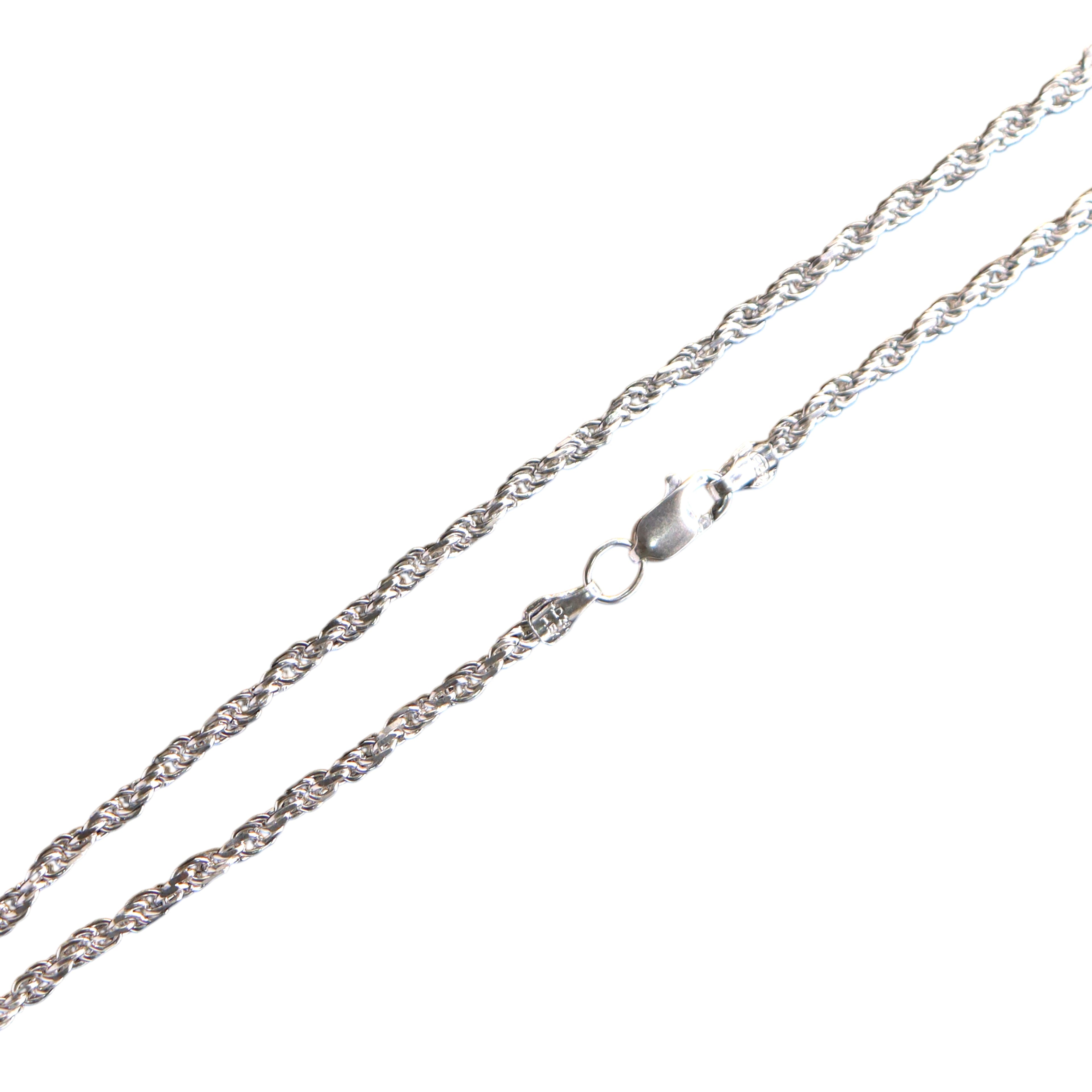 Cadena Torzal Plata 925  Jozep Joyería 50 y 70 cm