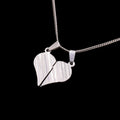 Dije Para Parejas Corazón Con Lineas Plata .925