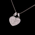 Dije Para Parejas "MY LOVE IS FOREVER" Plata .925