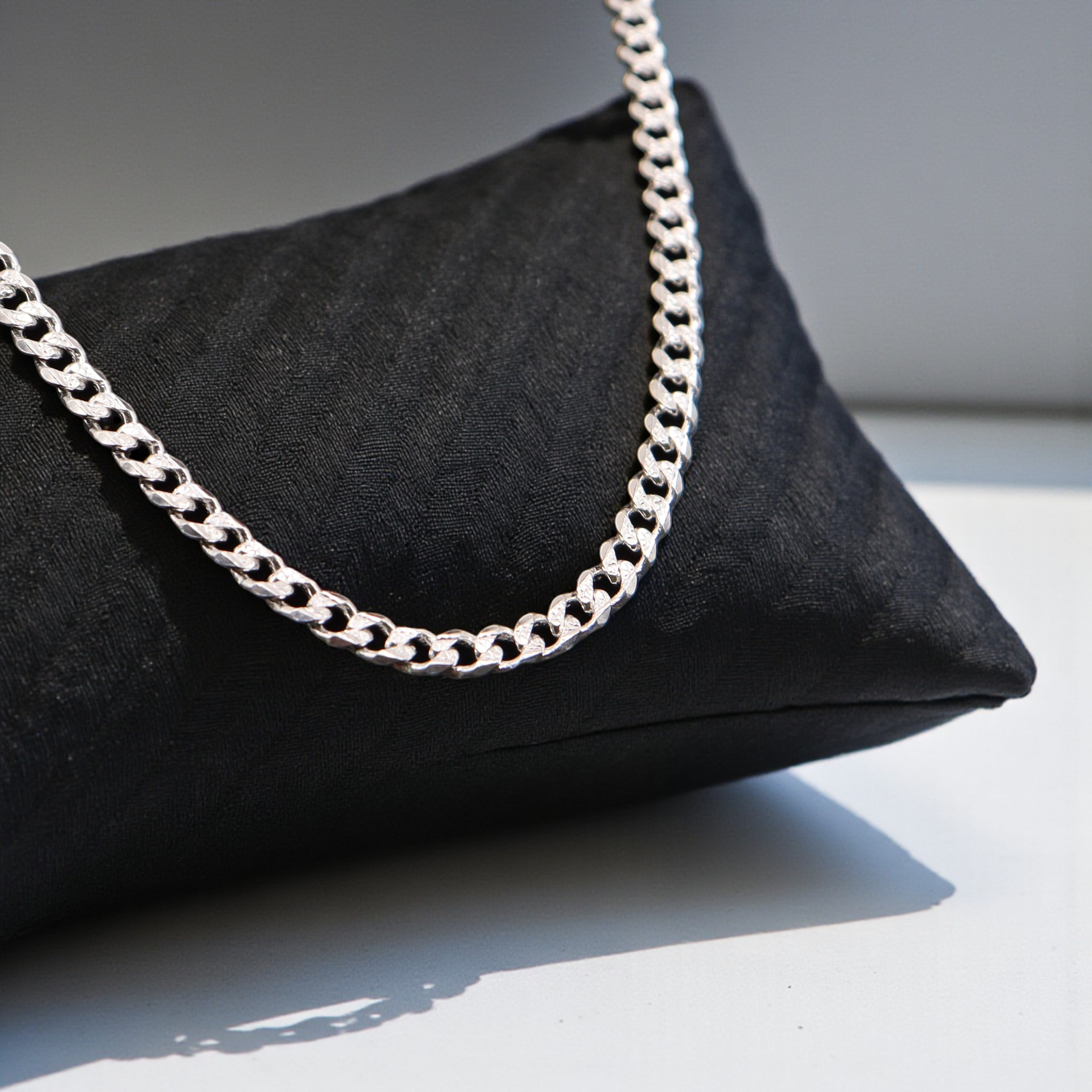 Cadena Cubana Plata 925  60 y 70 Cm  Jozep Joyería