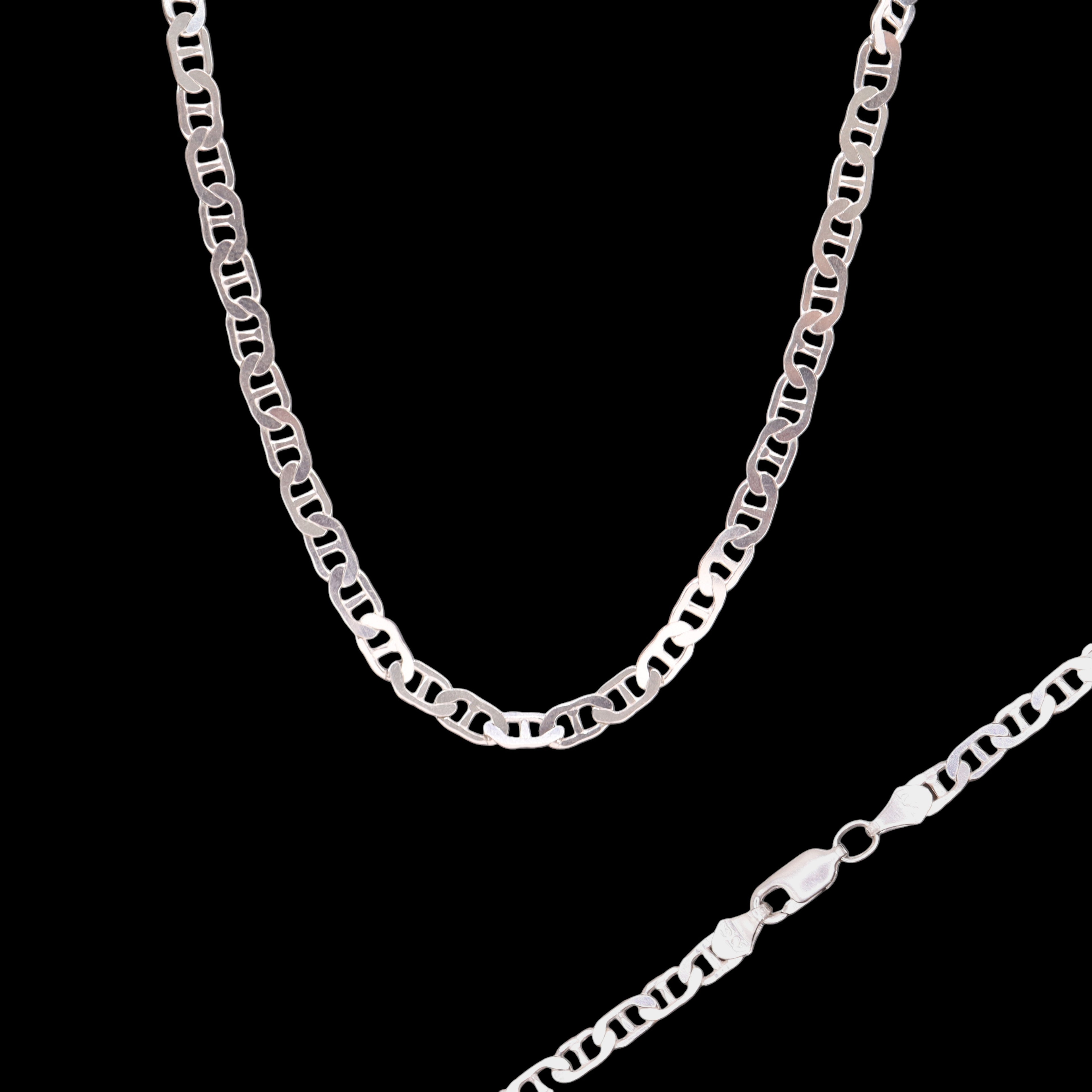 Cadena Gucci Lisa 4 mm Plata .925 55 o 70 cm | Jozep Joyería