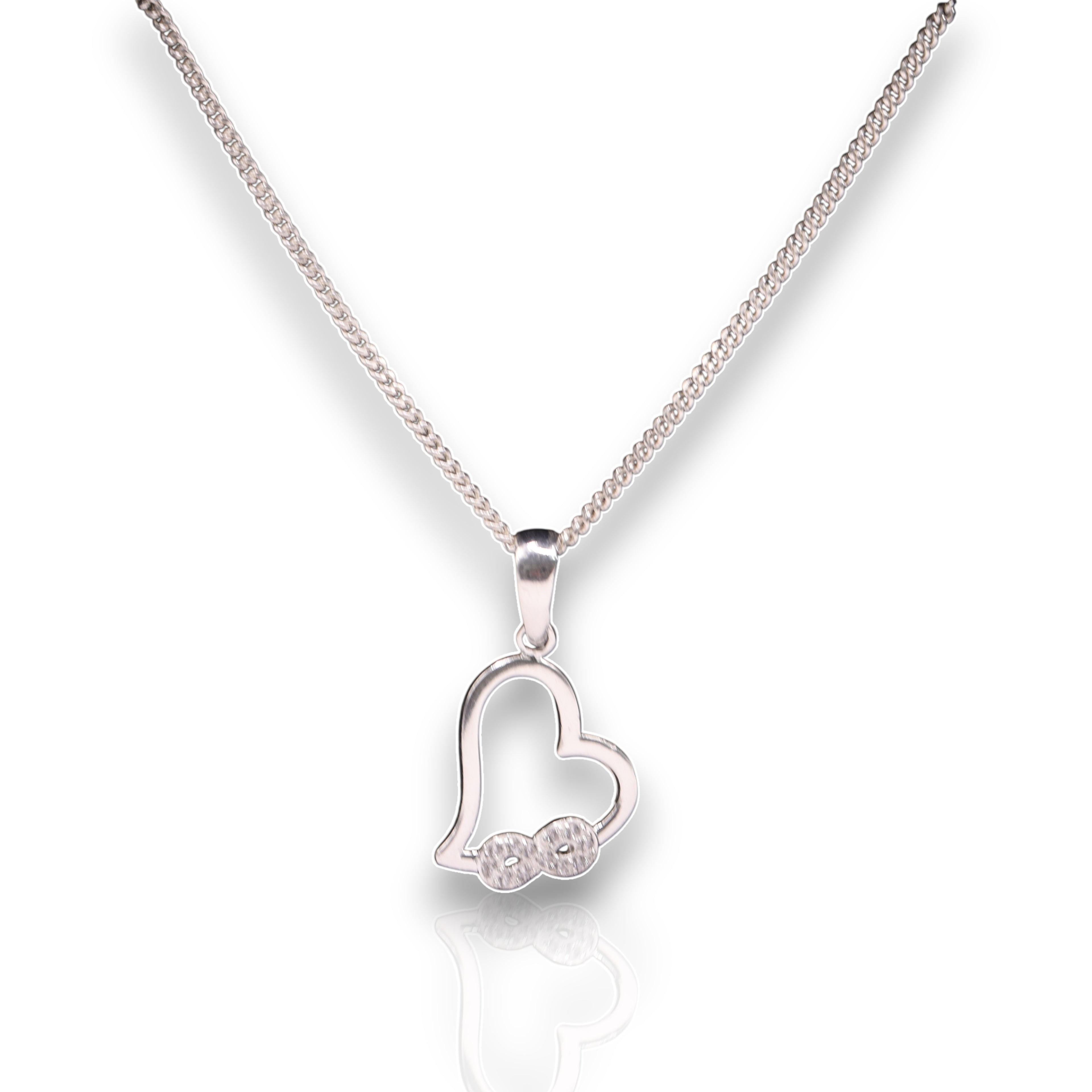 Dije Corazón Infinito Plata 925 Jozep Joyería