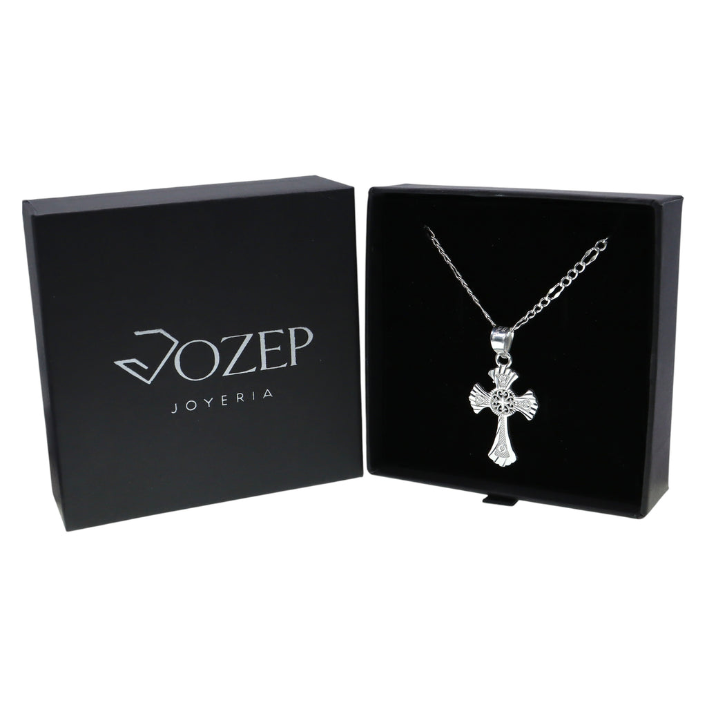 Dije De Cruz Vanguardia + Cadena de Plata .925