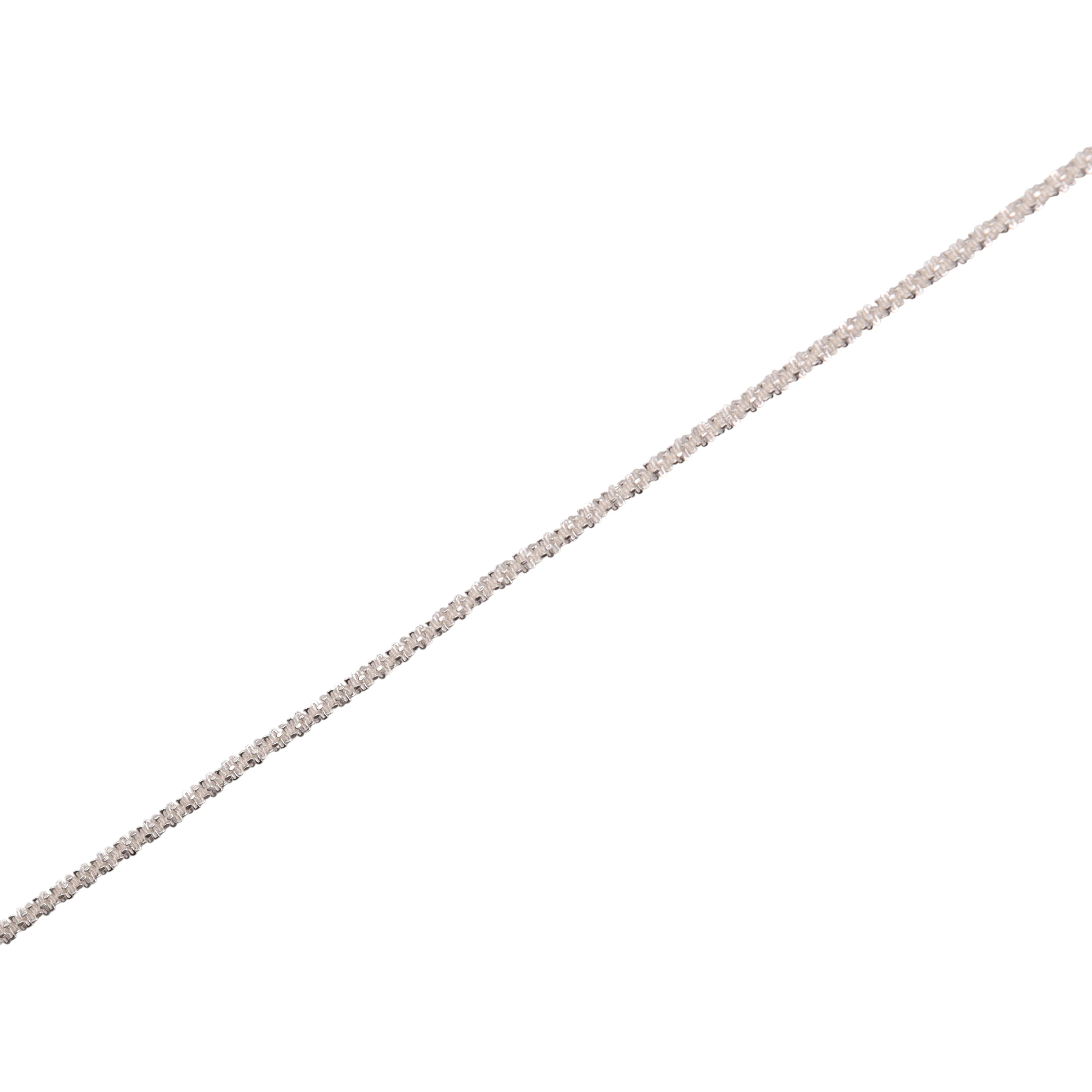 Pulsera Margarita En Plata .925 |  18 Cm