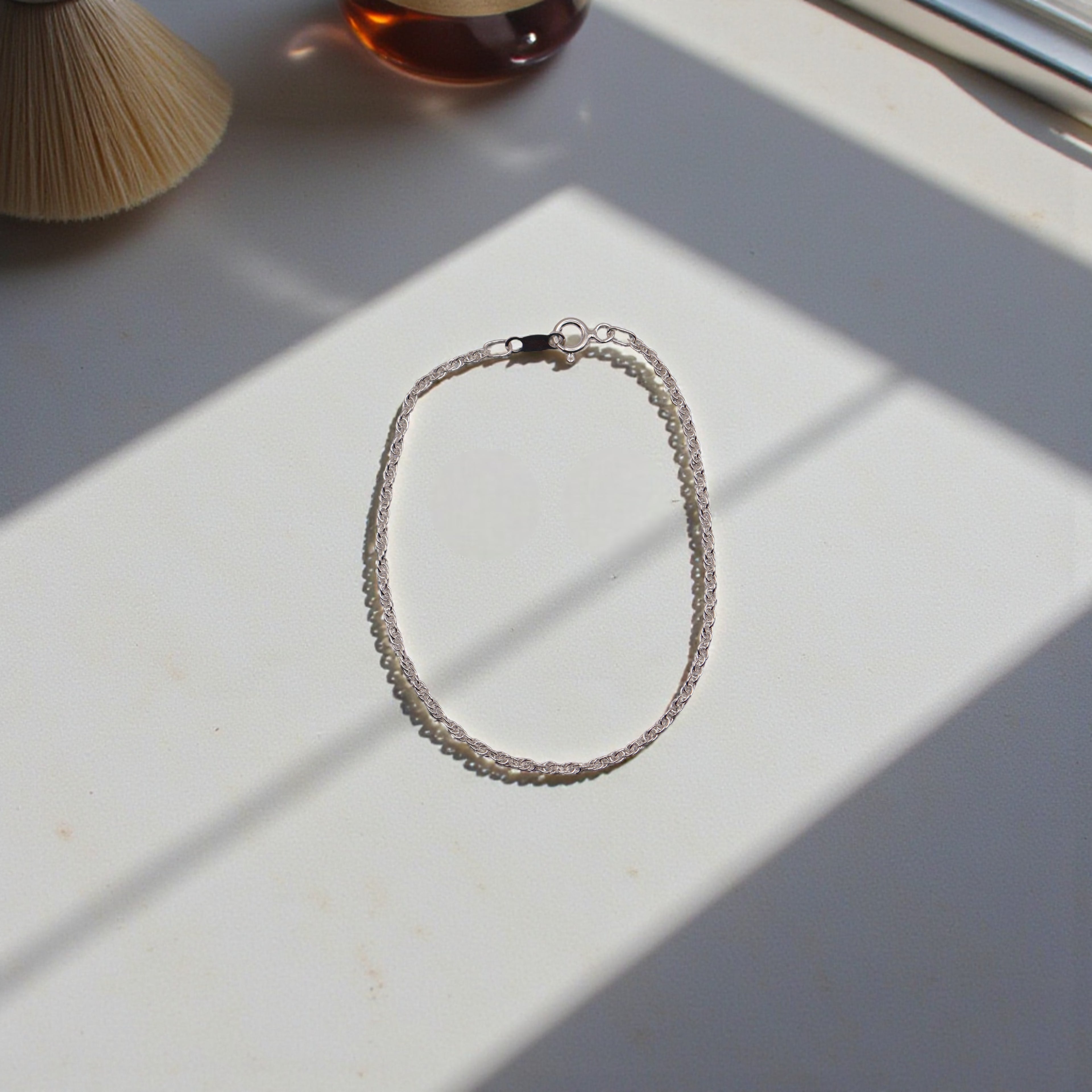 Pulsera Torzal Plata .925 |  18 Cm