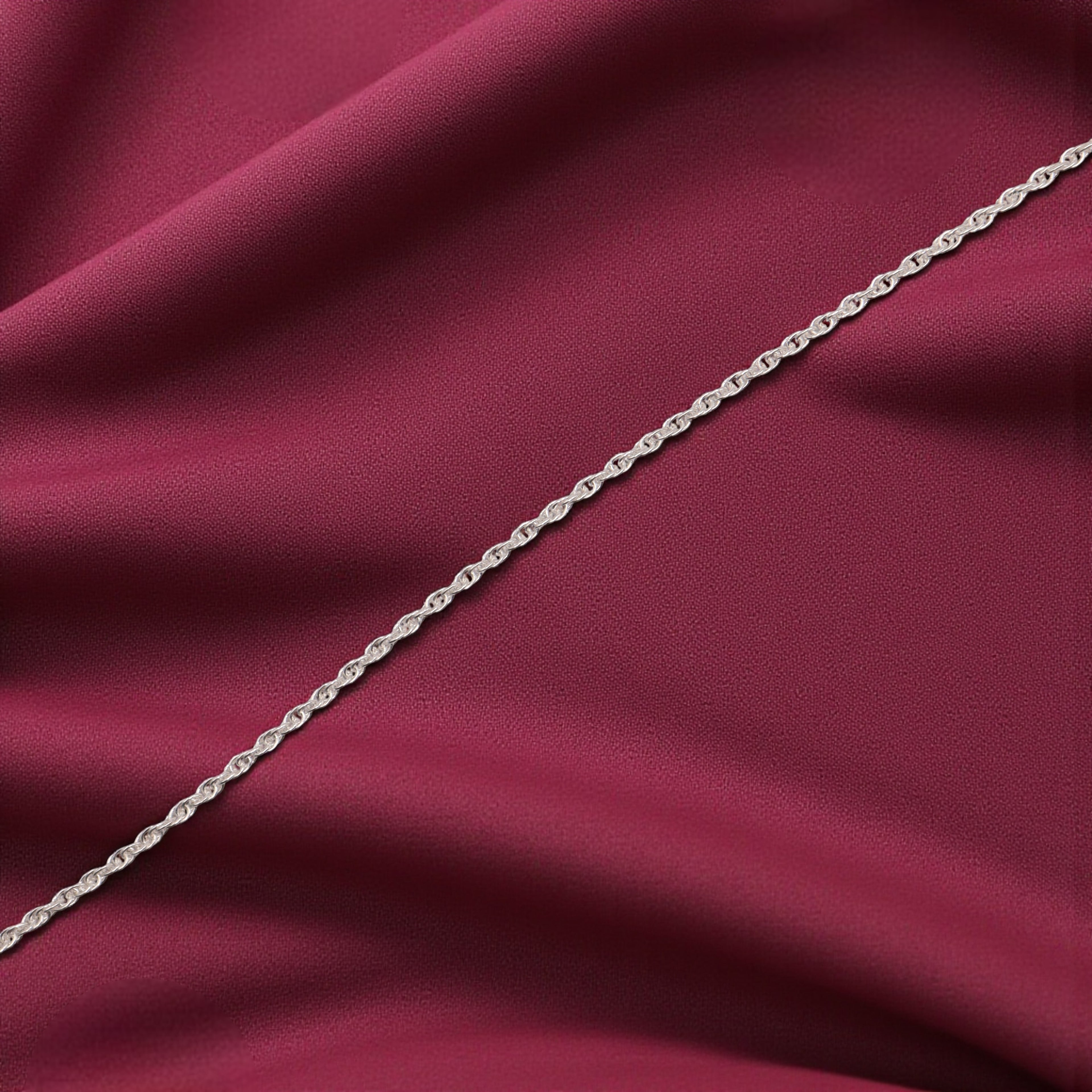 Pulsera Torzal Plata .925 |  18 Cm