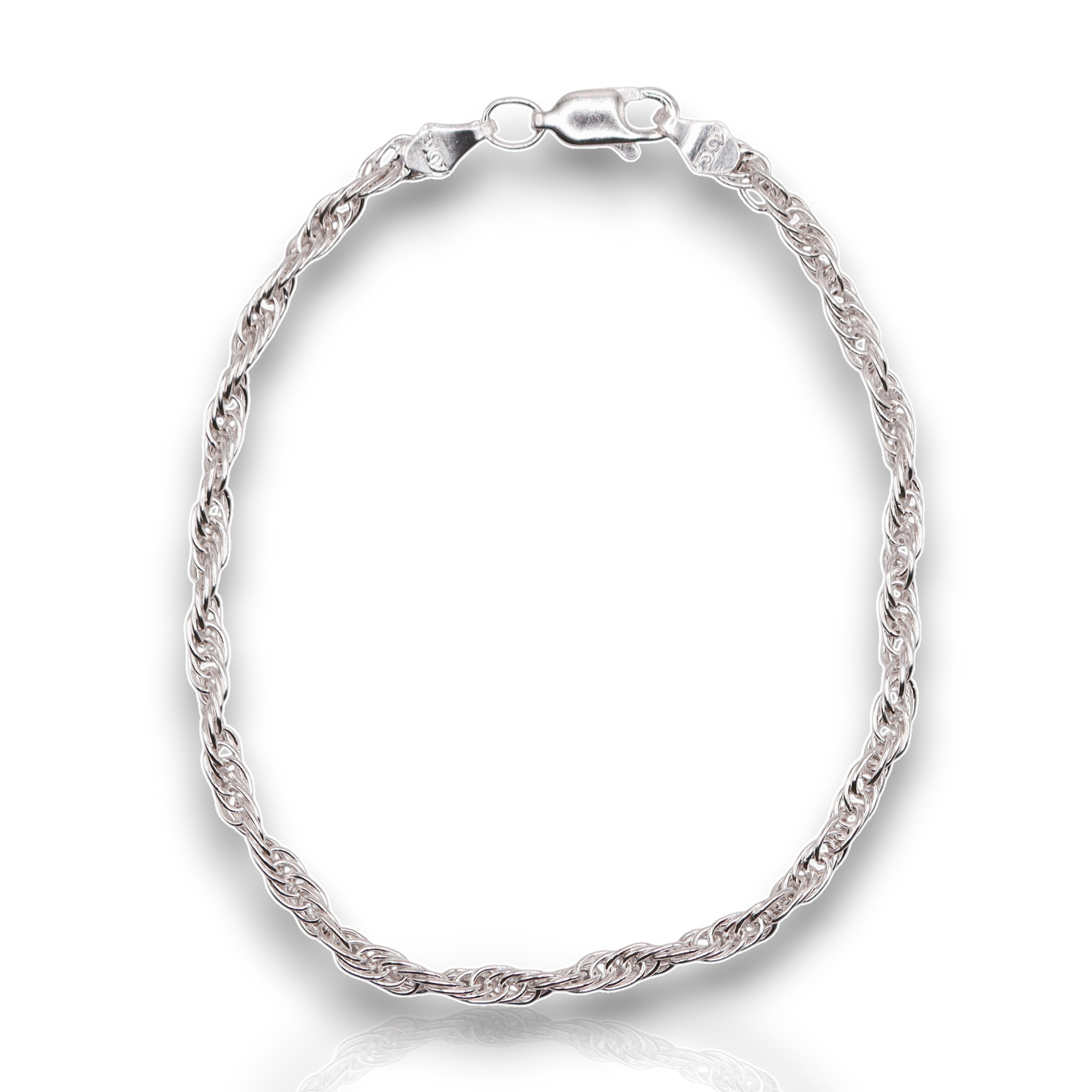 Pulsera Torzal Plata .925 |  18 Cm