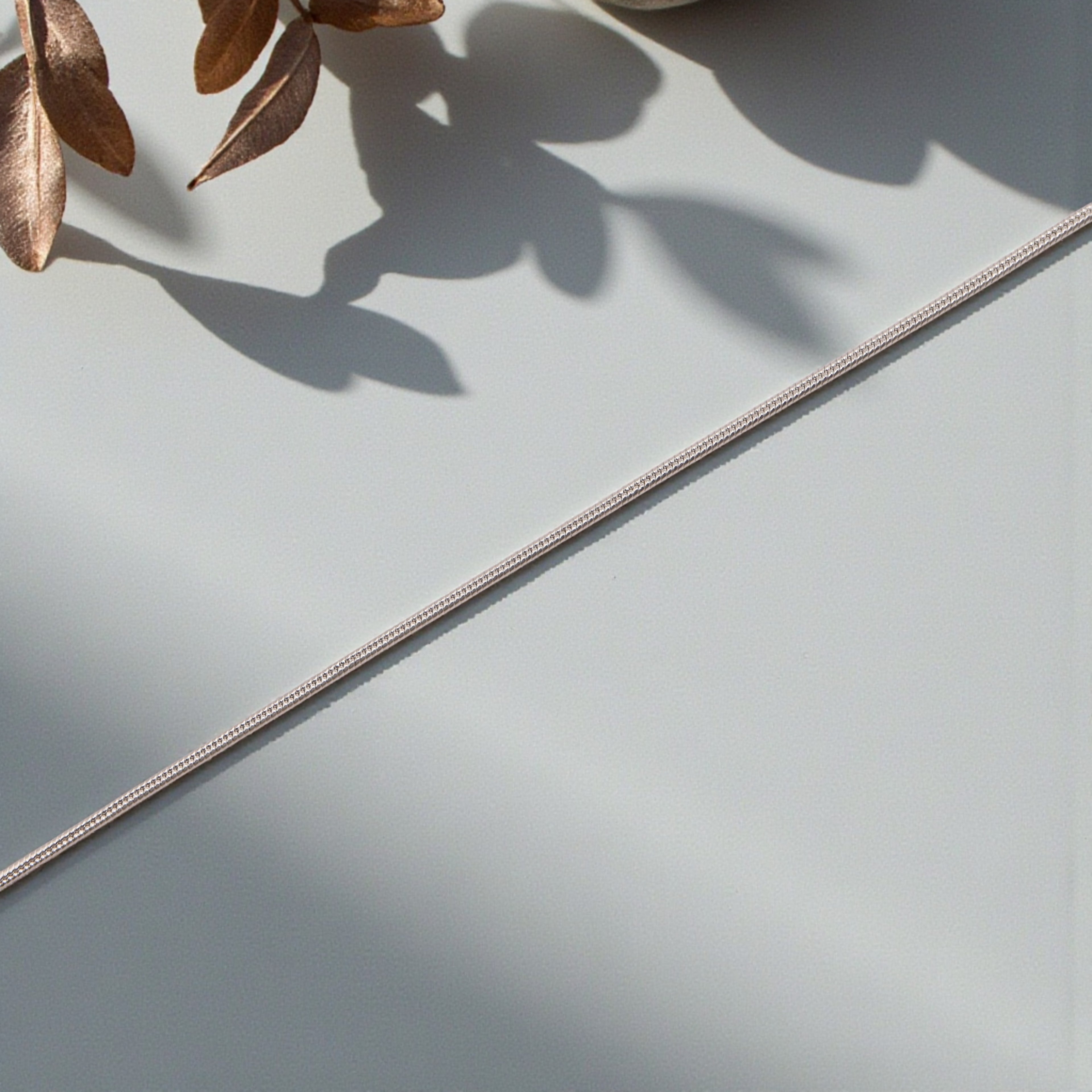 Pulsera Monoriel Plata .925 | Jozep Joyería Plateado 18 Cm