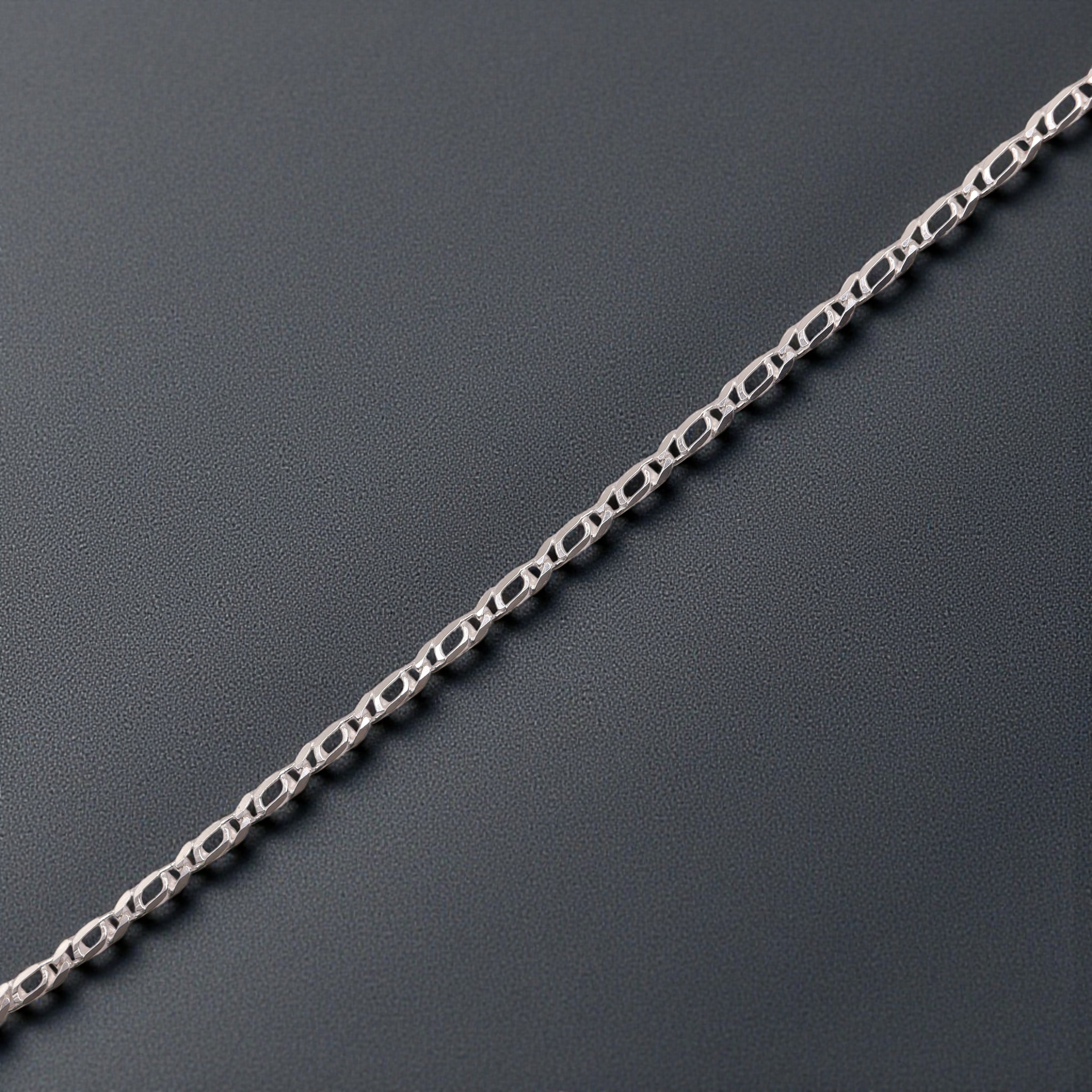 Pulsera Perniche Plata .925 | Jozep Joyería Plateado 19 Cm