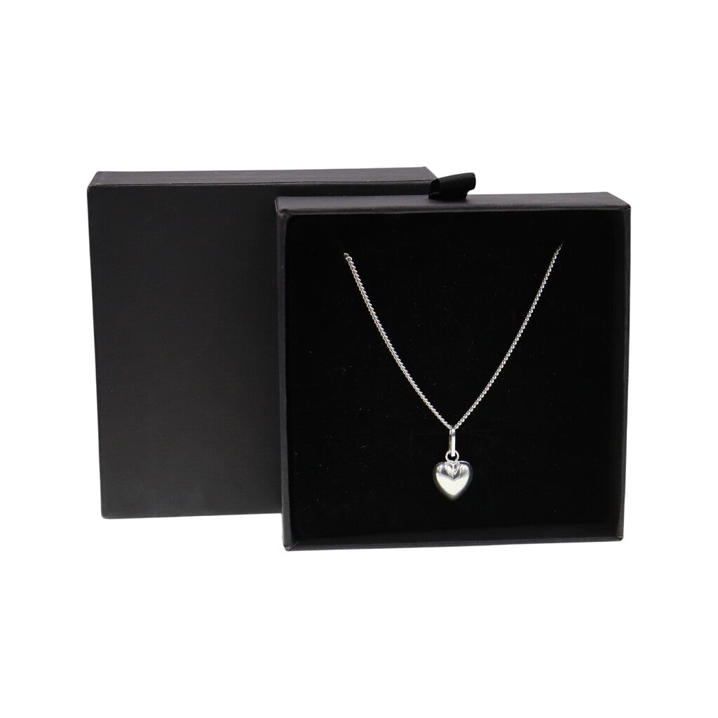 Dije De Corazon + Cadena En Plata .925